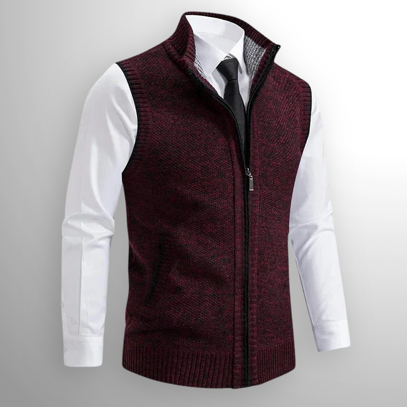 Harlain | Chaleco con Cremallera que Combina Elegancia y Comodidad