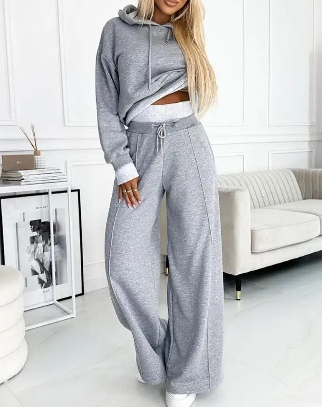 Cora – Conjunto Mujer Dos Piezas Jersey y Pantalón