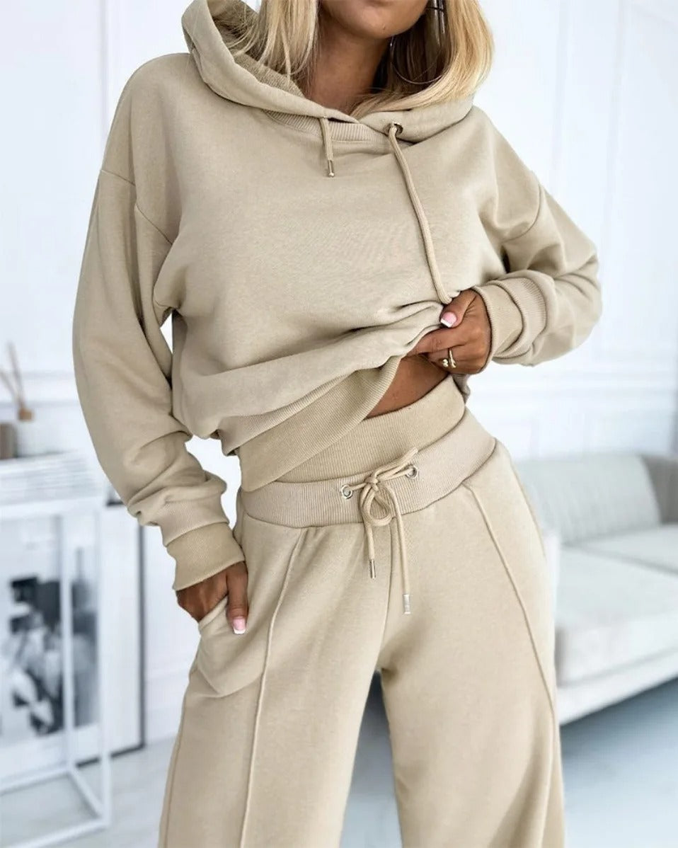 Cora – Conjunto Mujer Dos Piezas Jersey y Pantalón