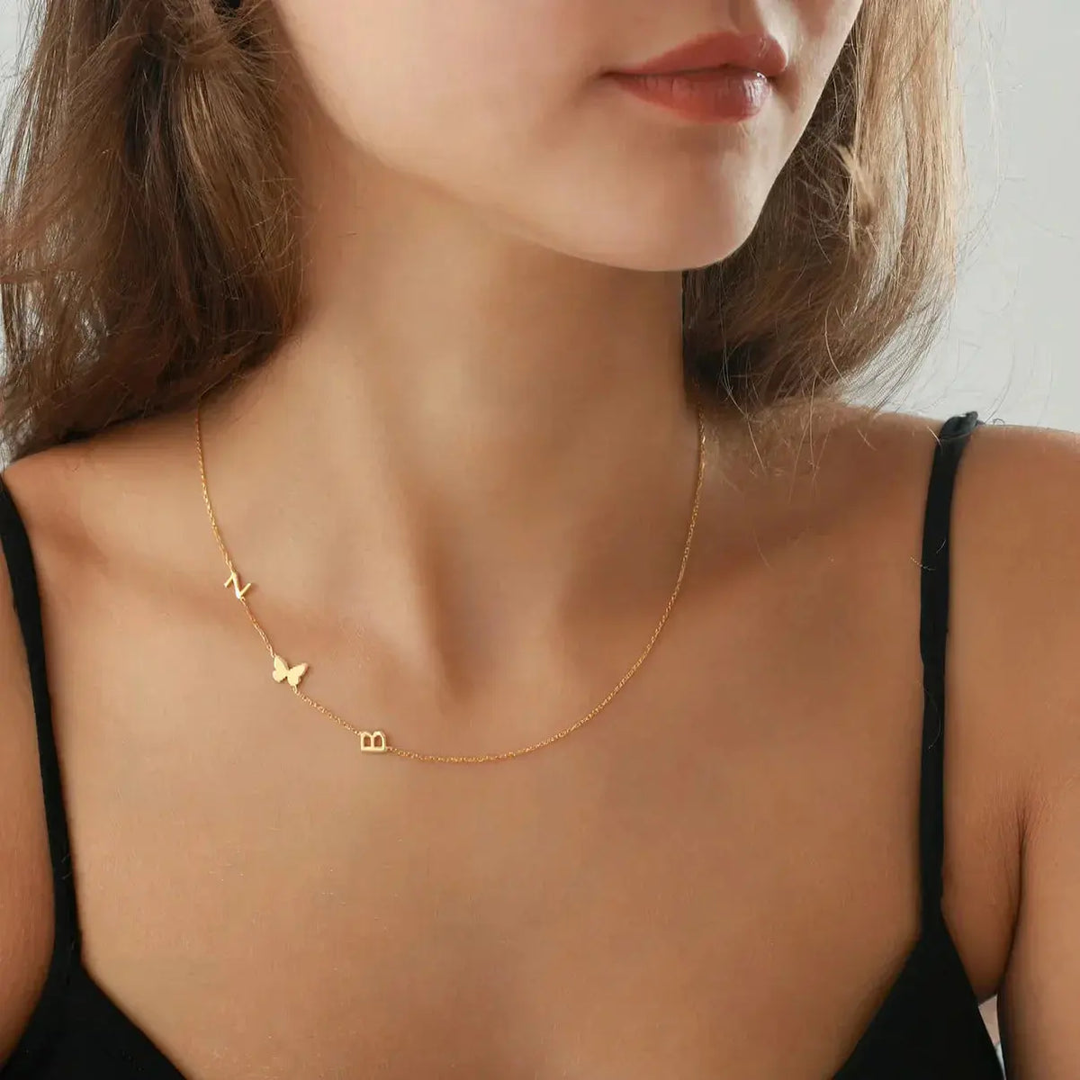 Collar de Inicial Horizontal Personalizado