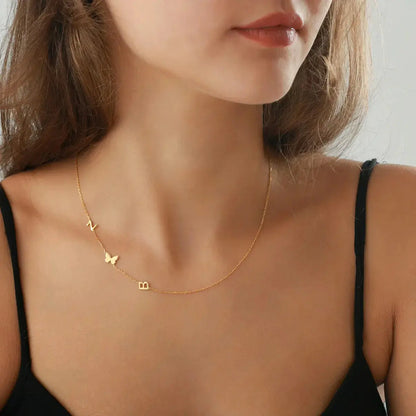 Collar de Inicial Horizontal Personalizado